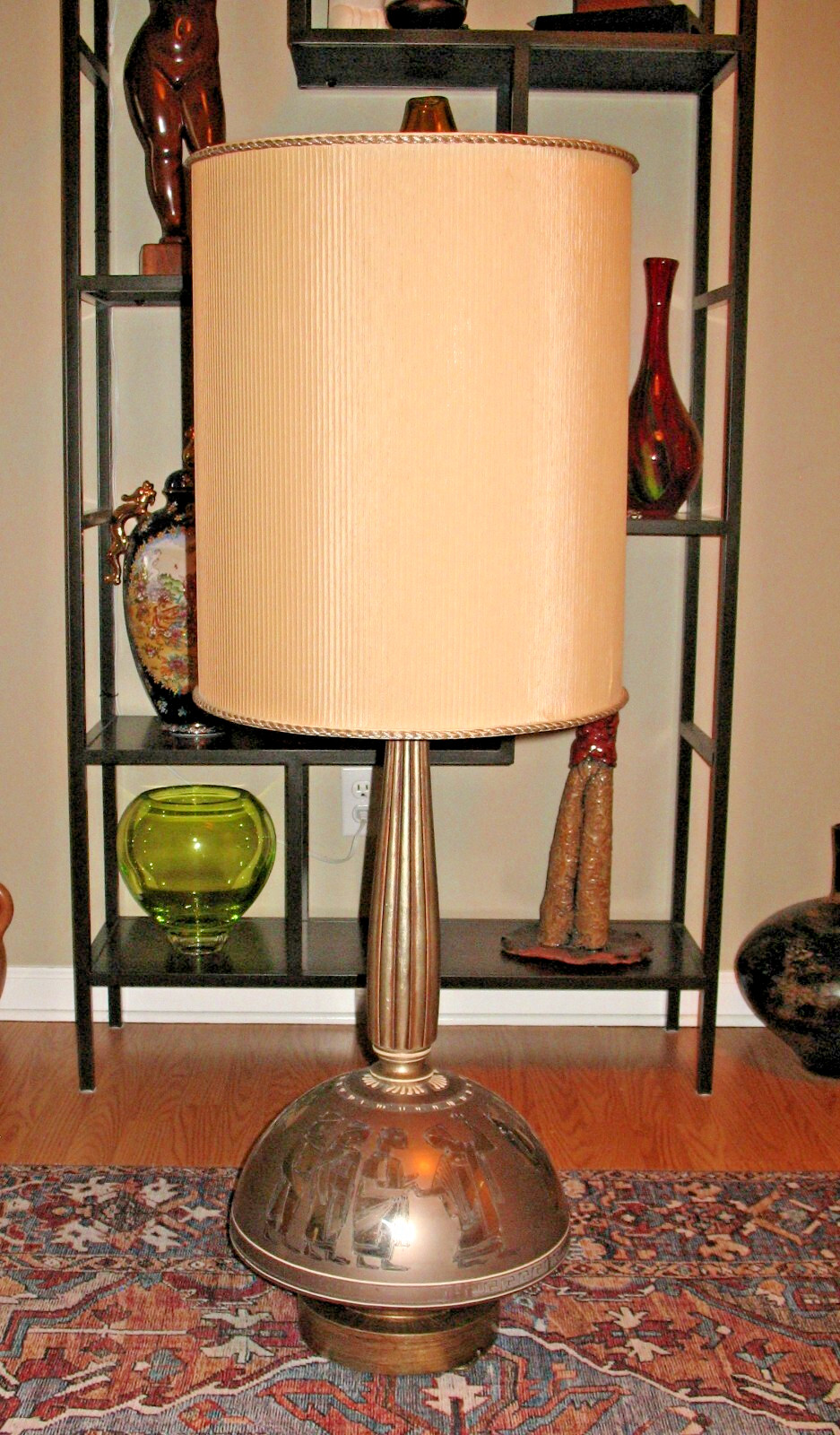 HUGE VTG MCM HOLLYWOOD REGENCY RETRO TALL 48\ HUGE VTG MCM HOLLYWOOD REGENCY RETRO TALL 48\