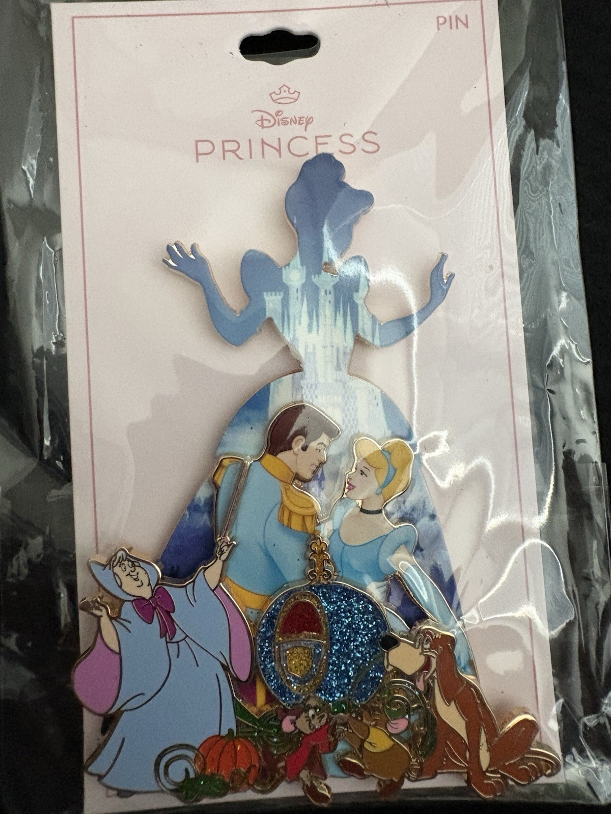 Disney Pinapalooza Magical Midnight Cinderella Dress Pin LE 300