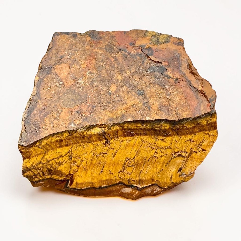 Large 2kg Tiger Eye Rough Stone Natural Raw Gemstone Chunk Lapidary Cabbing Rock