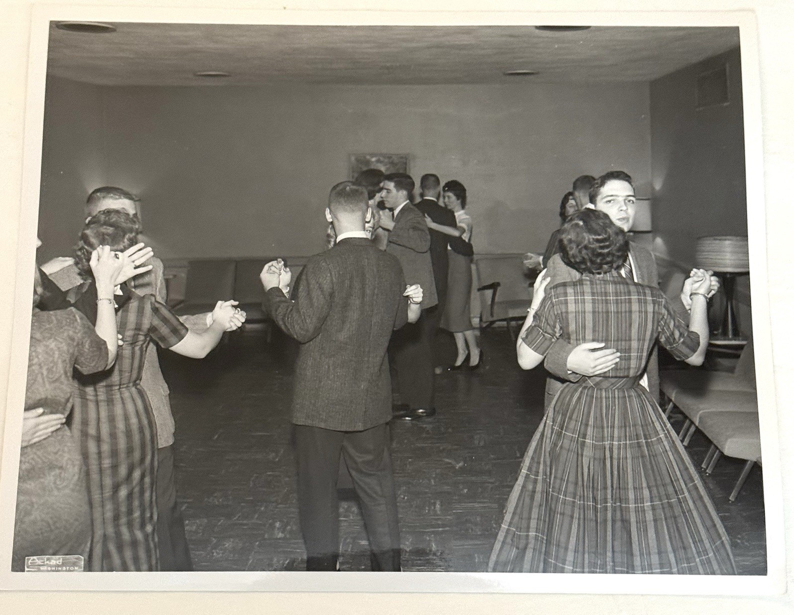 Vtg Early 1960's Photo. School Dance (1) Immaculata College Washington DC 8x10