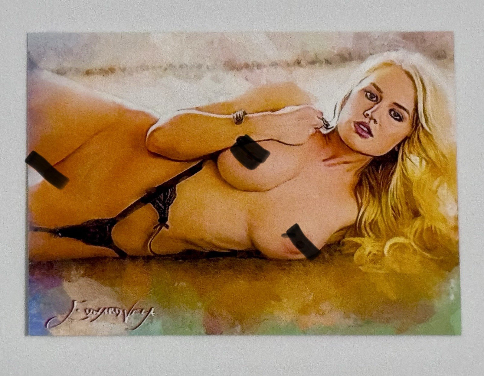 Anna Sophia Berglund #3 Limited Edition Art Card #20/50 Signed Edward Vela 2021