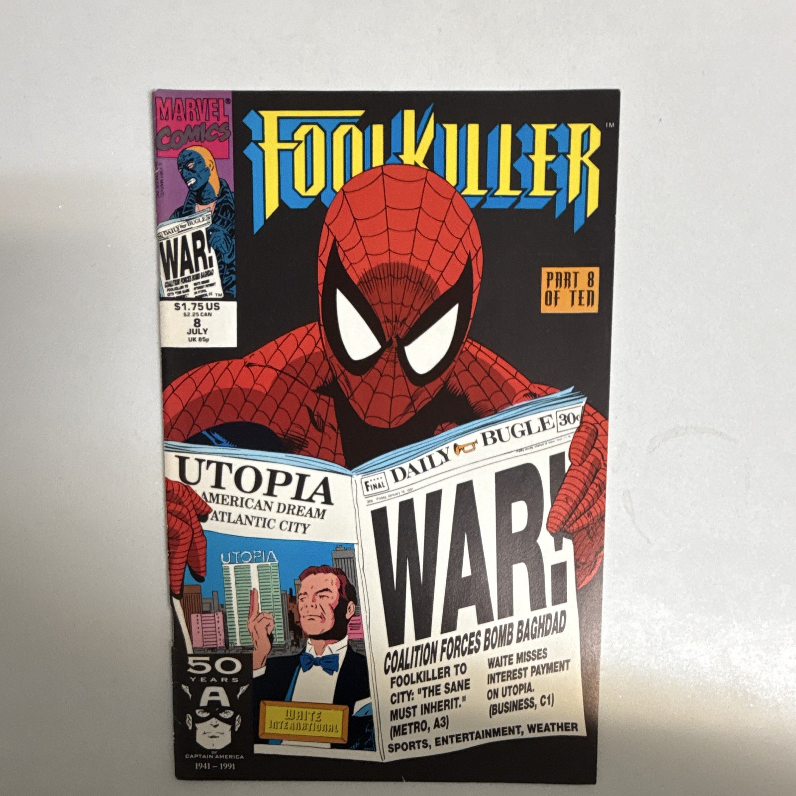 Marvel Comics : Fool Killer :part 8 Of Ten: July 8