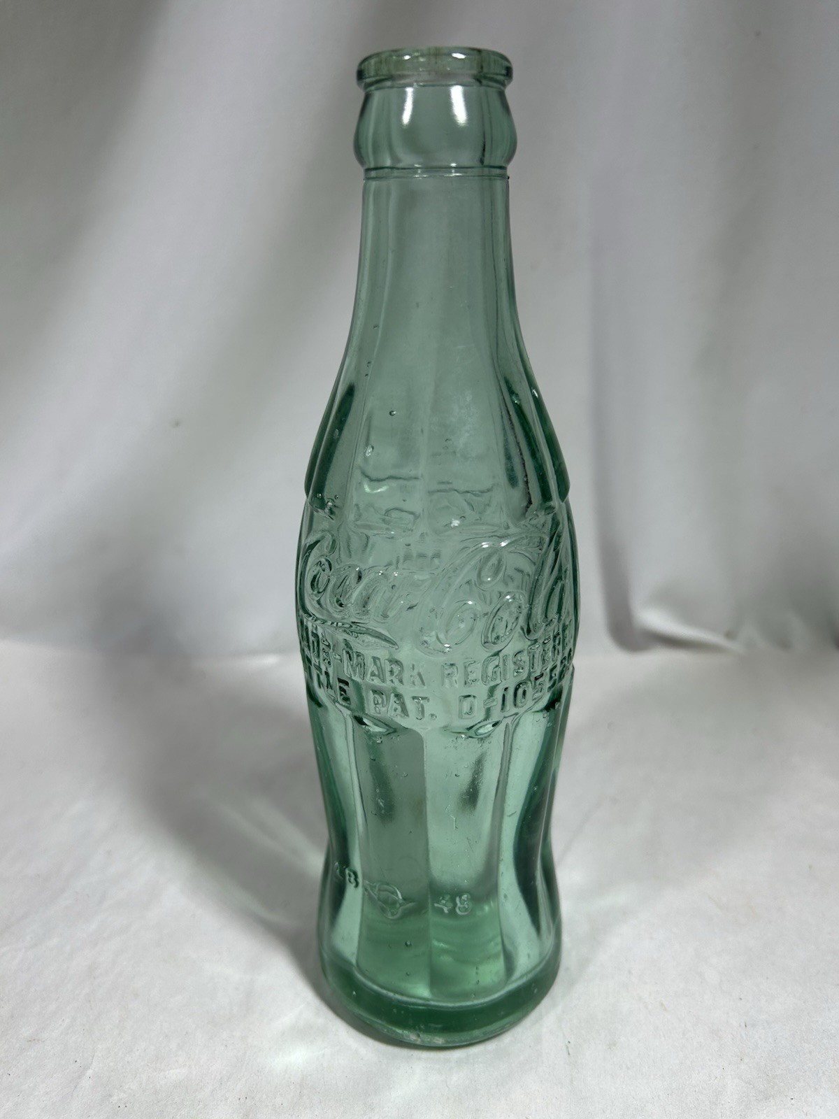 Vintage Madison Florida Fl Coca Cola Hobbleshirt Bottle Coke Collectible