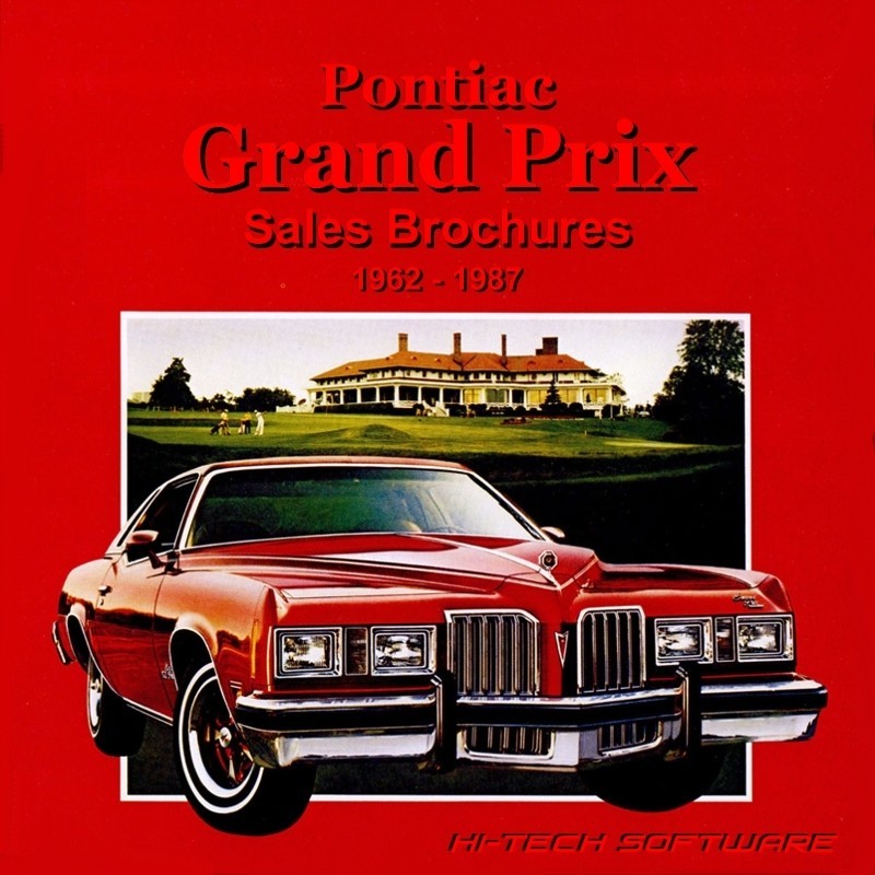 Pontiac Grand Prix Sales Brochures 1962 - 1987 digital collection