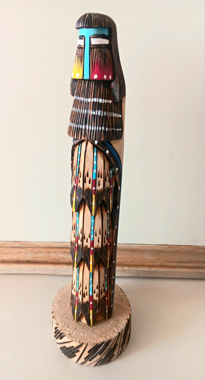 Hopi Longhair Kachina Carving