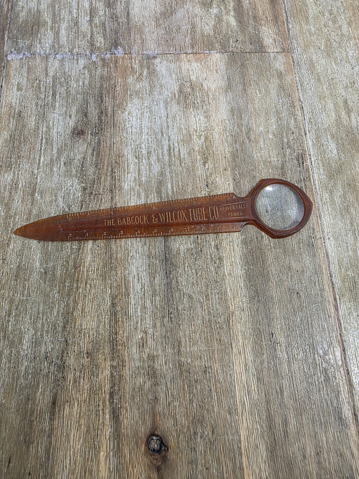 VINTAGE BABCOCK & WILCOX TUBE CO