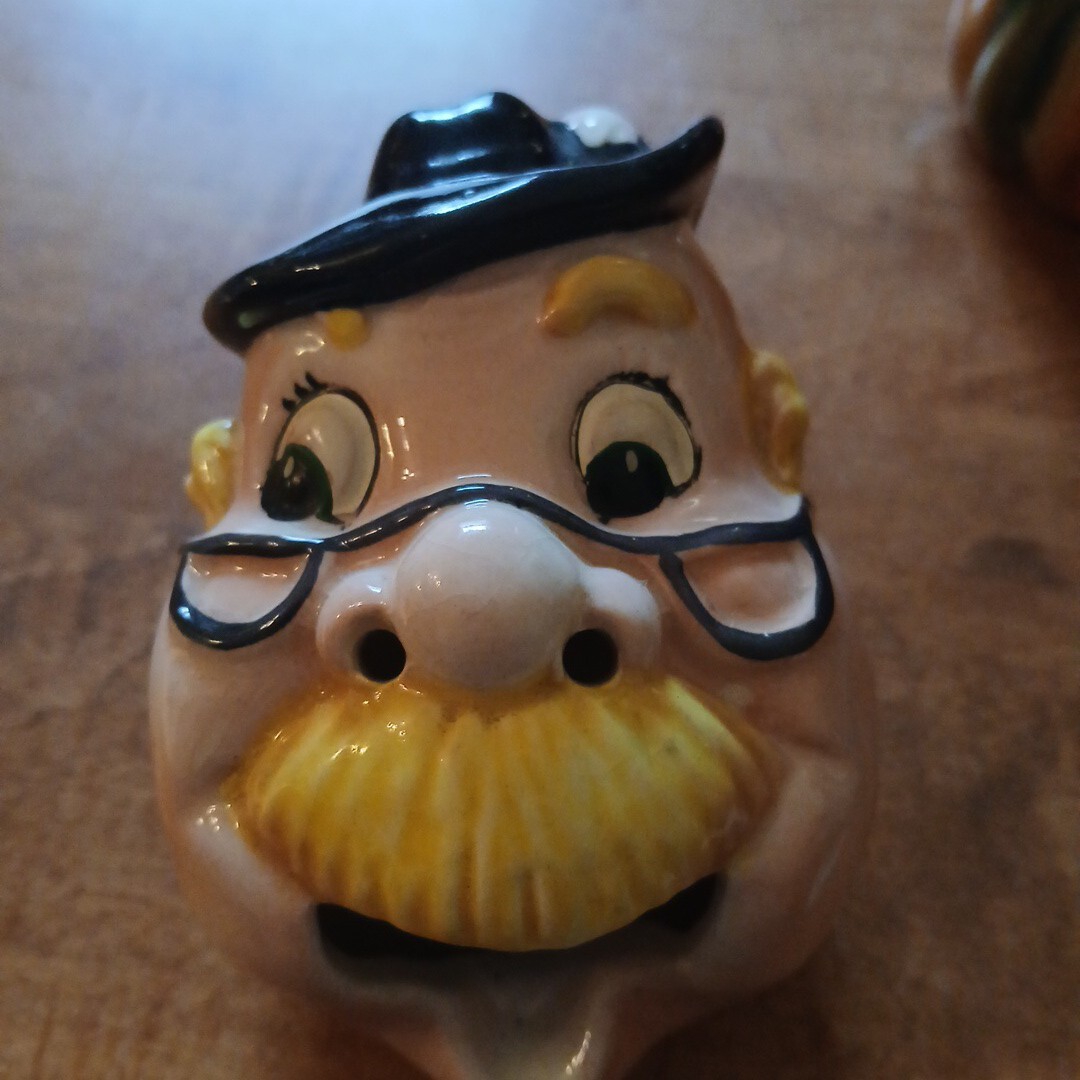 Vintage Swiss Mans Head “Smoker” Ashtray Excellent Condition Ashtray Man HeadM16 Vintage Swiss Mans Head “Smoker” Ashtray Excellent Condition Ashtray Man HeadM16