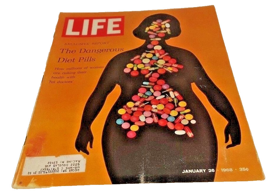 January 26, 1968 LIFE Magazine Diet Pills 60s advertising Jan 1 27 January 26, 1968 LIFE Magazine Diet Pills 60s advertising Jan 1 27