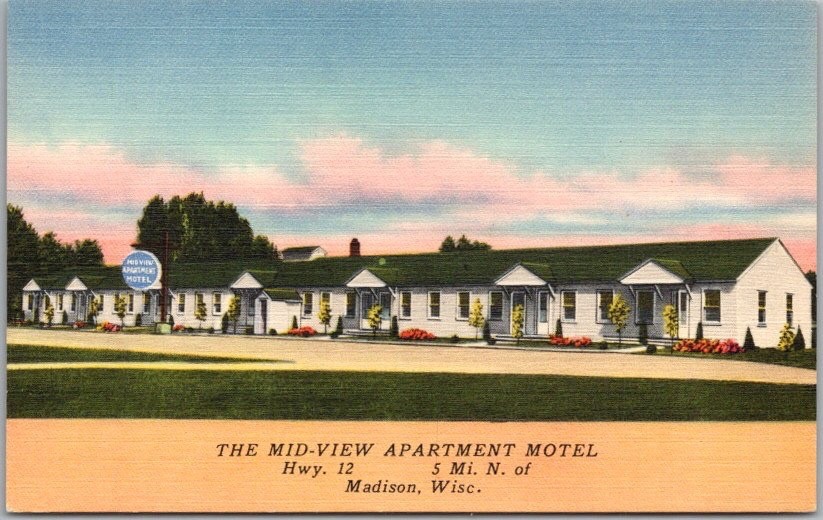 MADISON, Wisc. Postcard 
