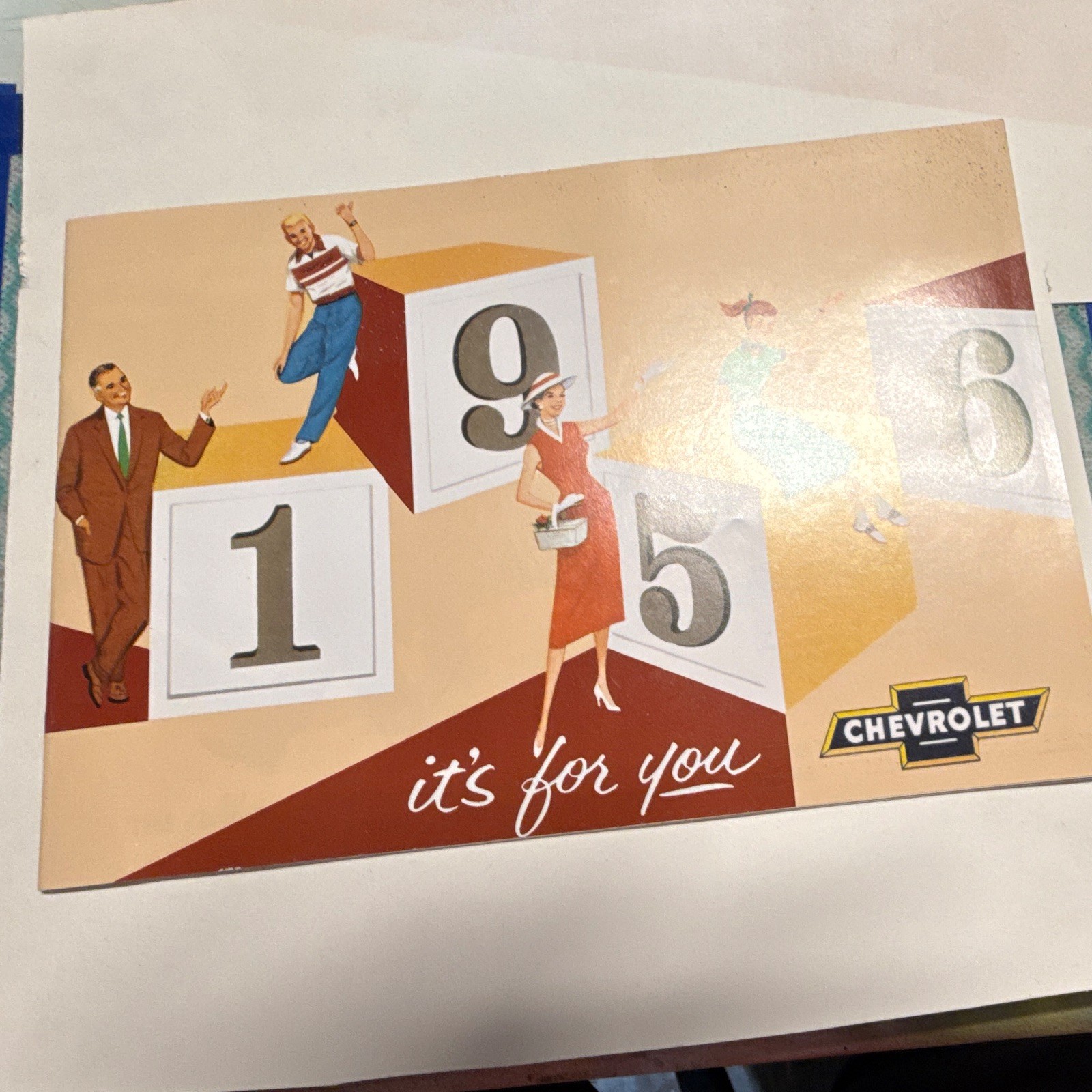 1956 CHEVROLET SALES BROCHURE 