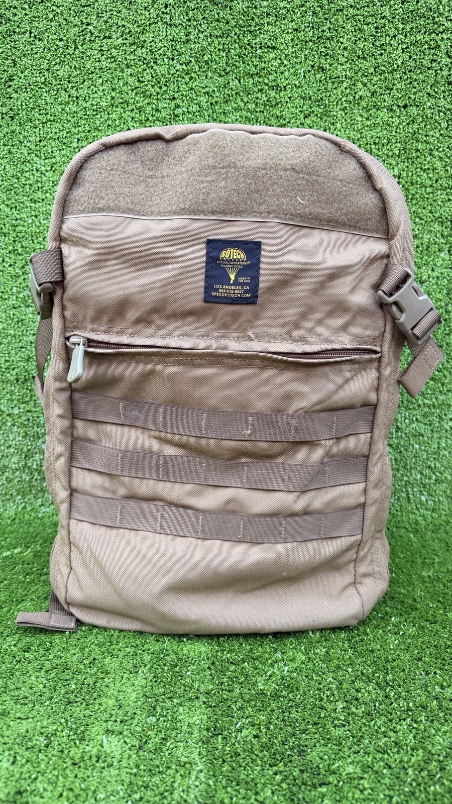 S.O. Tech 3 DAY ASSAULT PACK A1, Coyote Brown Backpack.