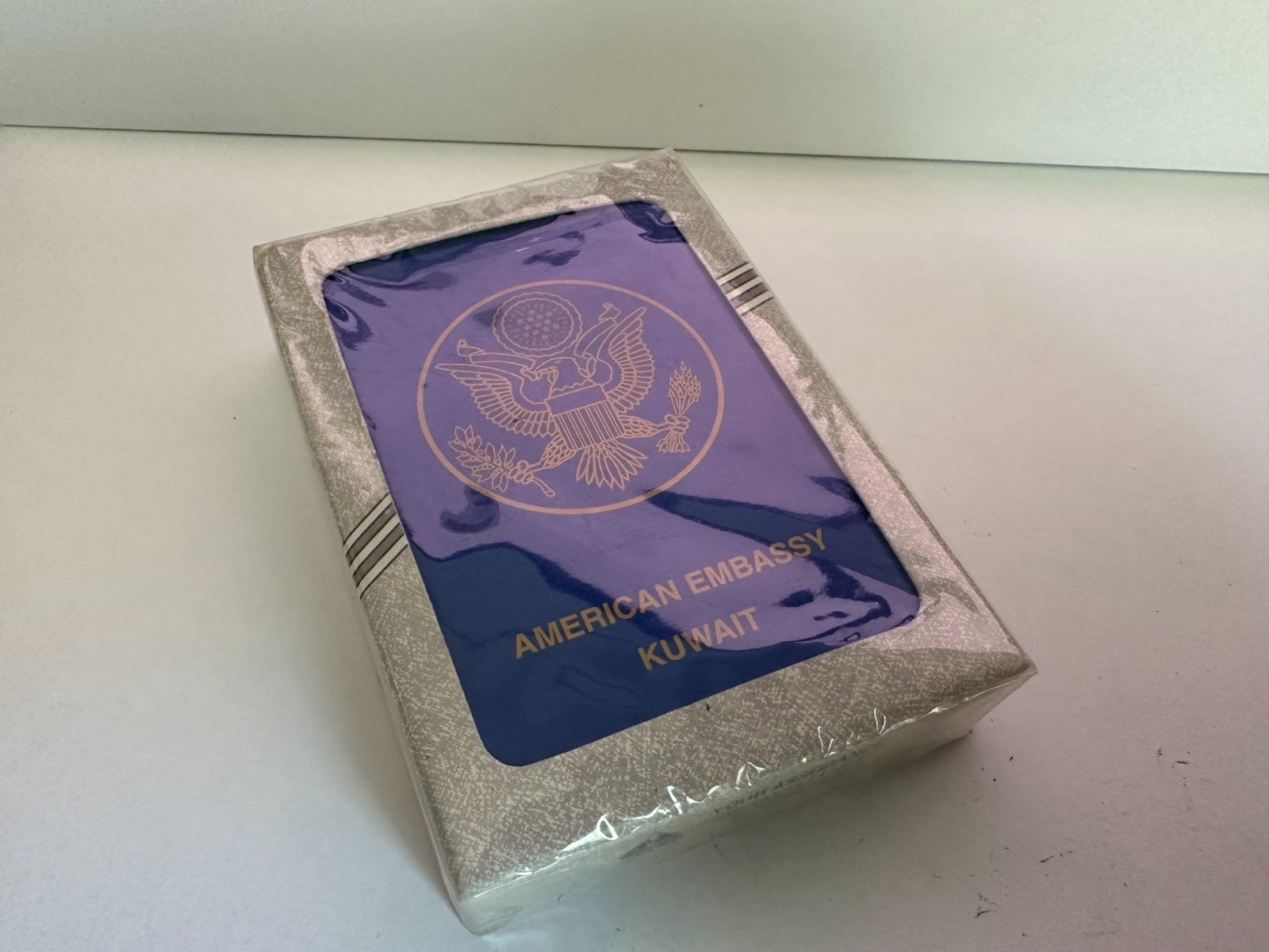 2003 American Embassy Kuwait Iraq Most Wanted Playing Cards Liberty Sealed NOS U