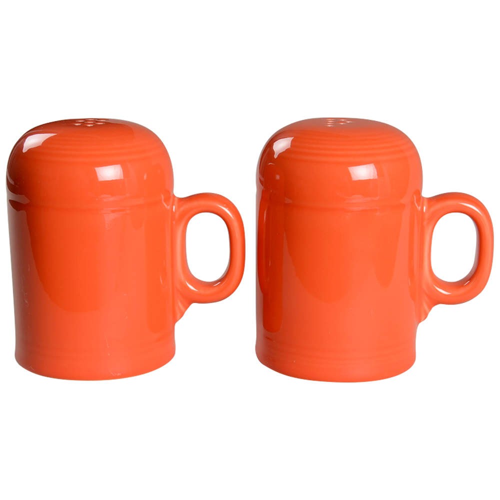 Homer Laughlin  Fiesta Poppy  Stove Top Salt & Pepper 10353273