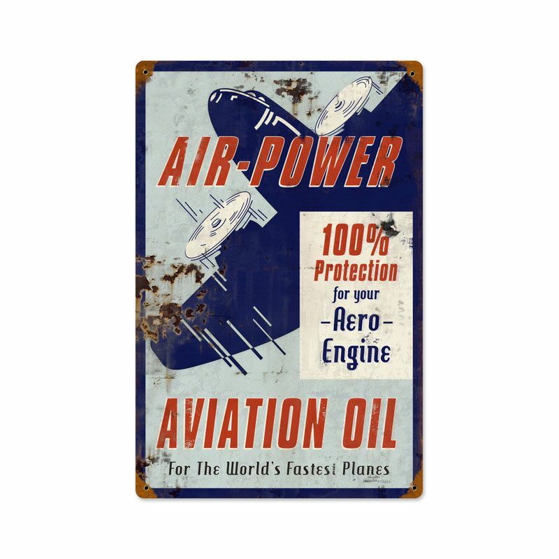 AIR POWER AVIATION OIL AIRPLANE 18\ AIR POWER AVIATION OIL AIRPLANE 18\
