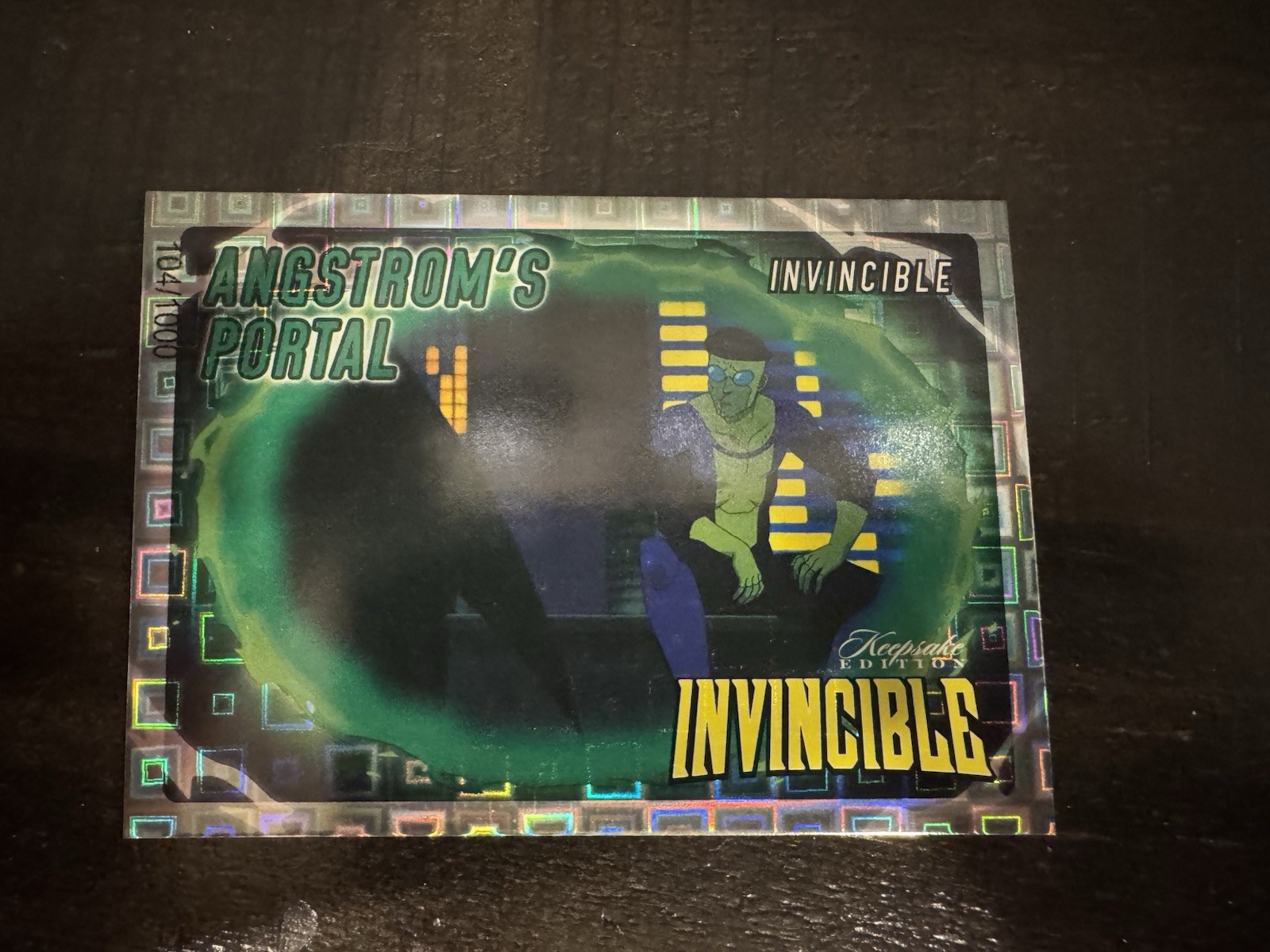 Invincible Season 2 Angrstoms Portal Five Card Lot Numbered 104/1000 Promo Cards