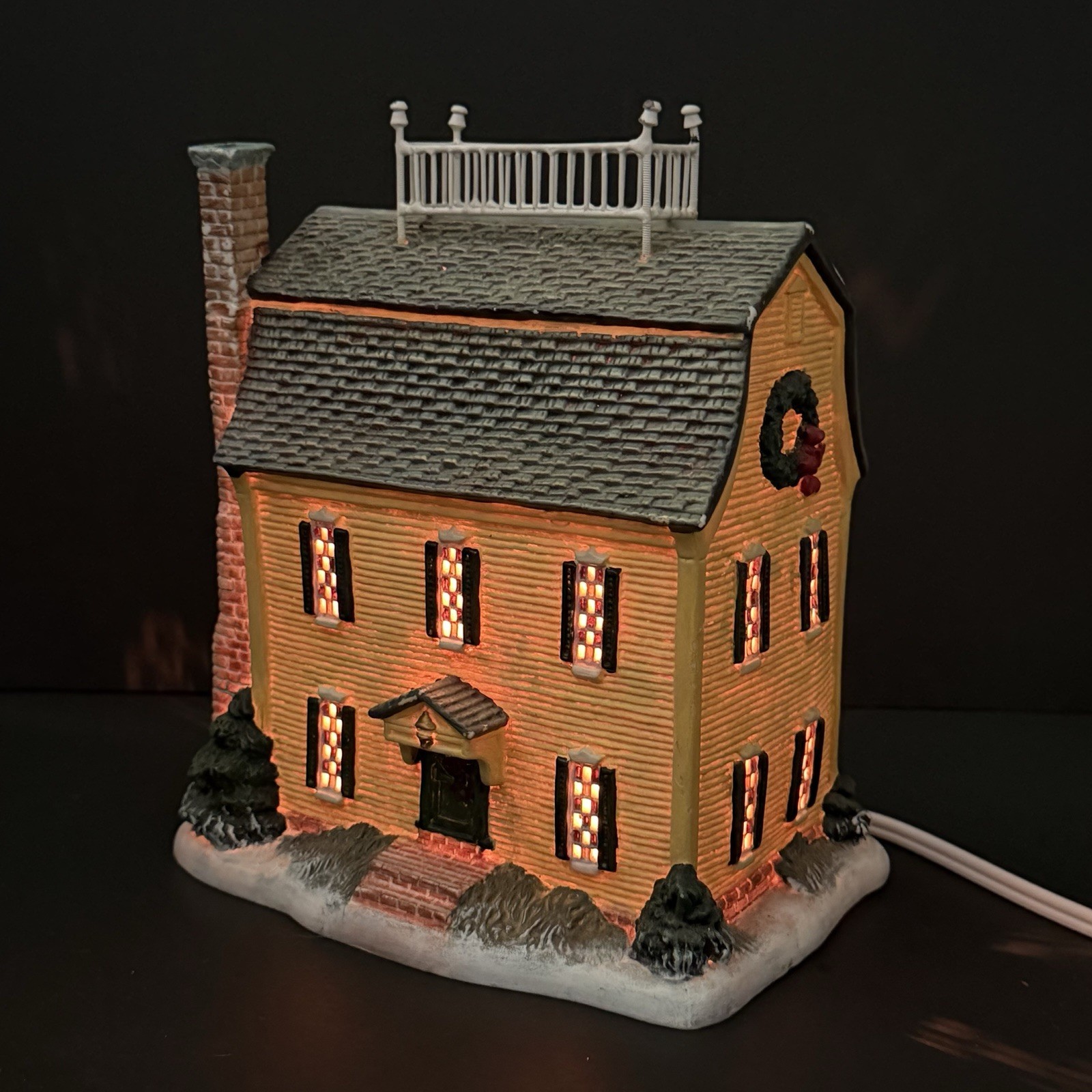 Lang & Wise Folk Art Villages-The Joy Of Christmas Belle’s House- First Edition Lang & Wise Folk Art Villages-The Joy Of Christmas Belle’s House- First Edition