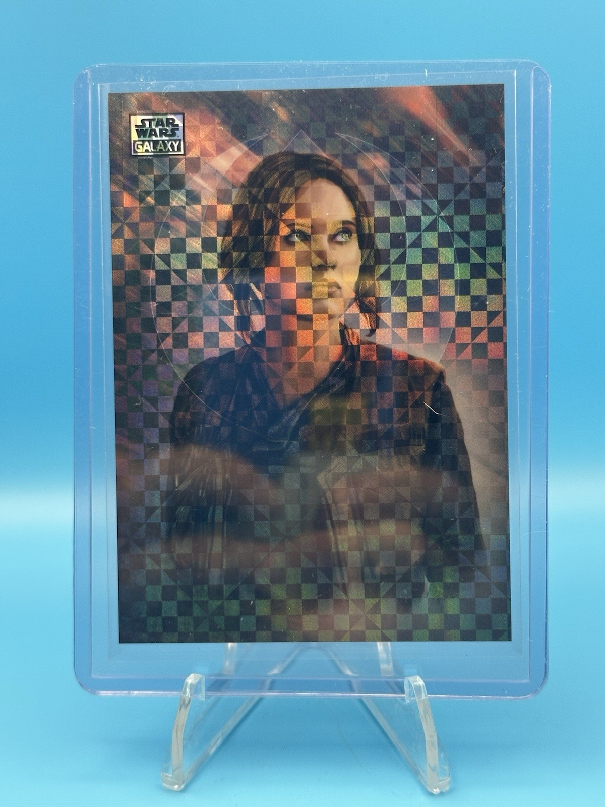 2026 Topps Star Wars Galaxy Rogue One Jyn Erso Xfractor Card 10/10, Omega 2026 Topps Star Wars Galaxy Rogue One Jyn Erso Xfractor Card 10/10, Omega