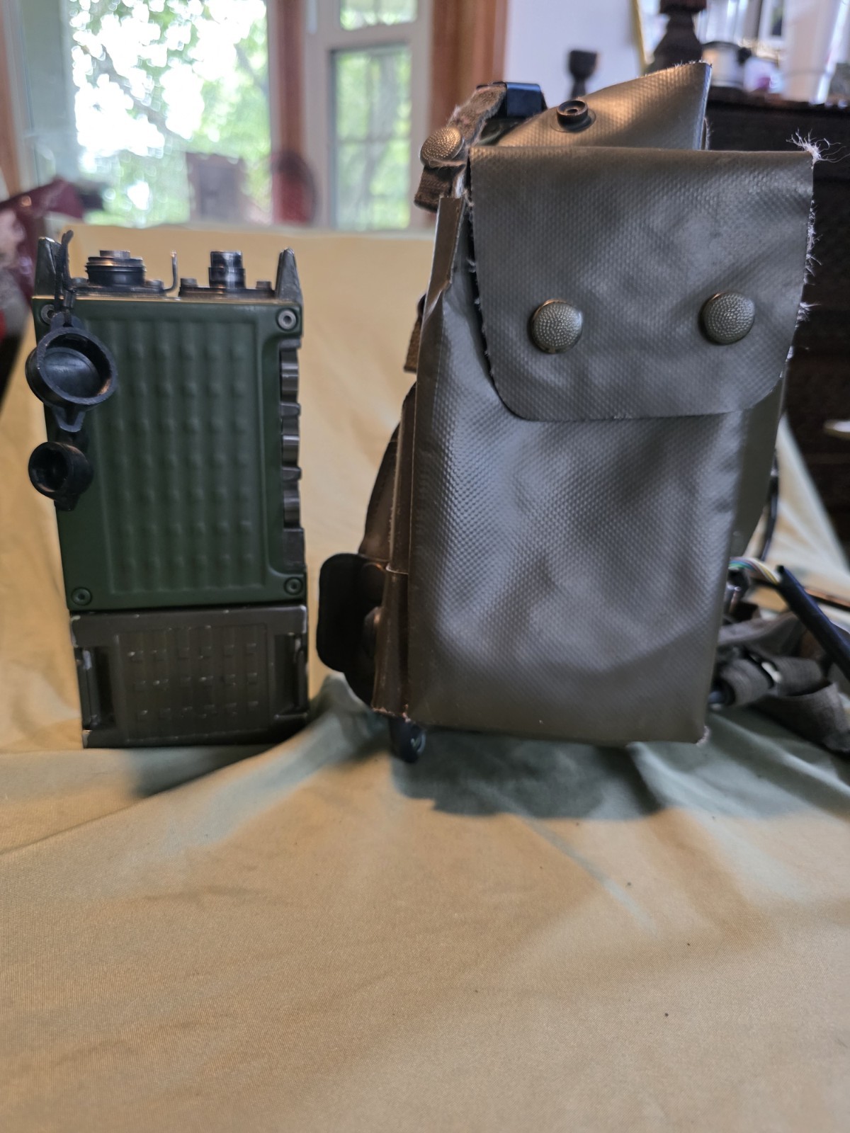 Vintage Military Field Radio SEM52A SEL German Army VHF Transceiver