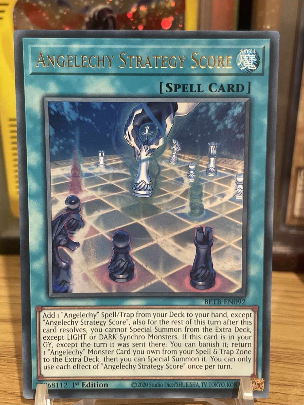 BETB-EN092 Angelechy Strategy Score Ultra Rare 1st Edition YuGiOh