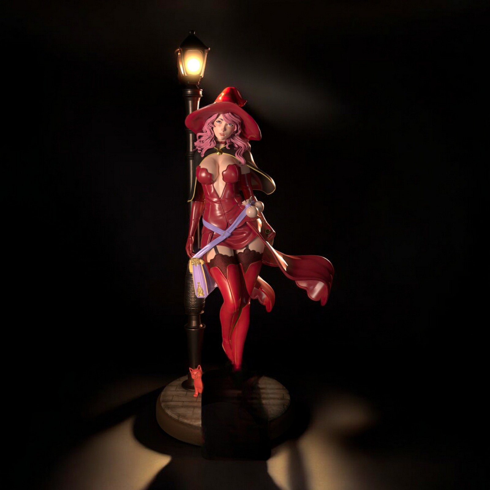 Vanessa Enoteca Airbrushed Adult model 25cm - Custom Fanart Handmade Figure Vanessa Enoteca Airbrushed Adult model 25cm - Custom Fanart Handmade Figure