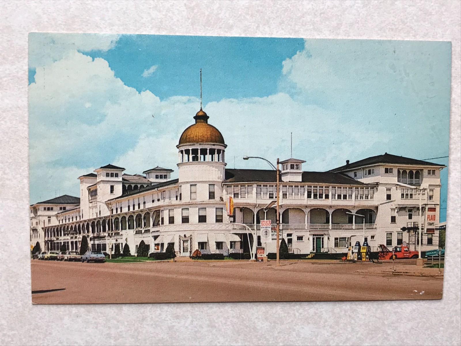 P1964 Vintage Postcard The Zion Hotel Elijah Hospice Photograph Street View