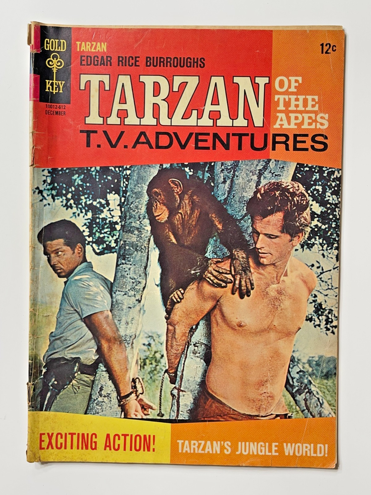 Tarzan of The Apes TV Adventures #162 - Gold Key Comic Book - (Dated May 1966) Tarzan of The Apes TV Adventures #162 - Gold Key Comic Book - (Dated May 1966)