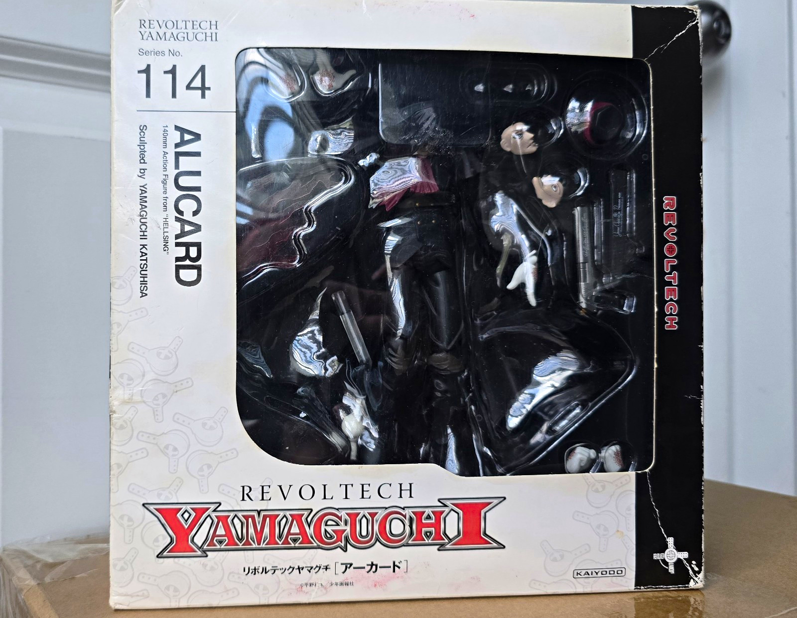 Kaiyodo Revoltech Yamaguchi 114 Alucard Hellsing Figure NR-139
