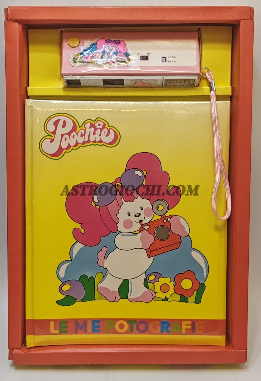 MATTEL POOCHIE ALBUM MY PHOTOGRAPHS + VINTAGE CAMERA \'87 NEW