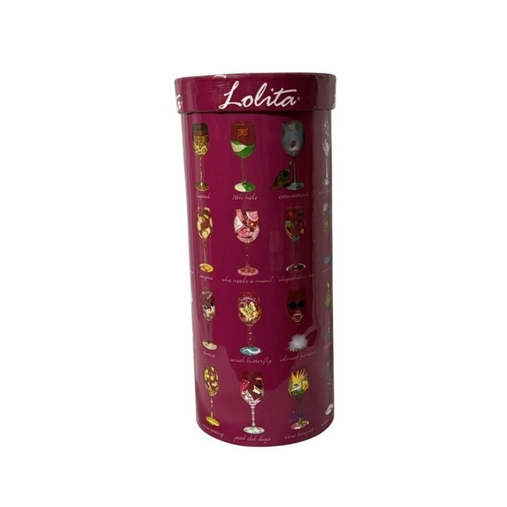 NIB Lolita Love My Wine Glass \ NIB Lolita Love My Wine Glass \