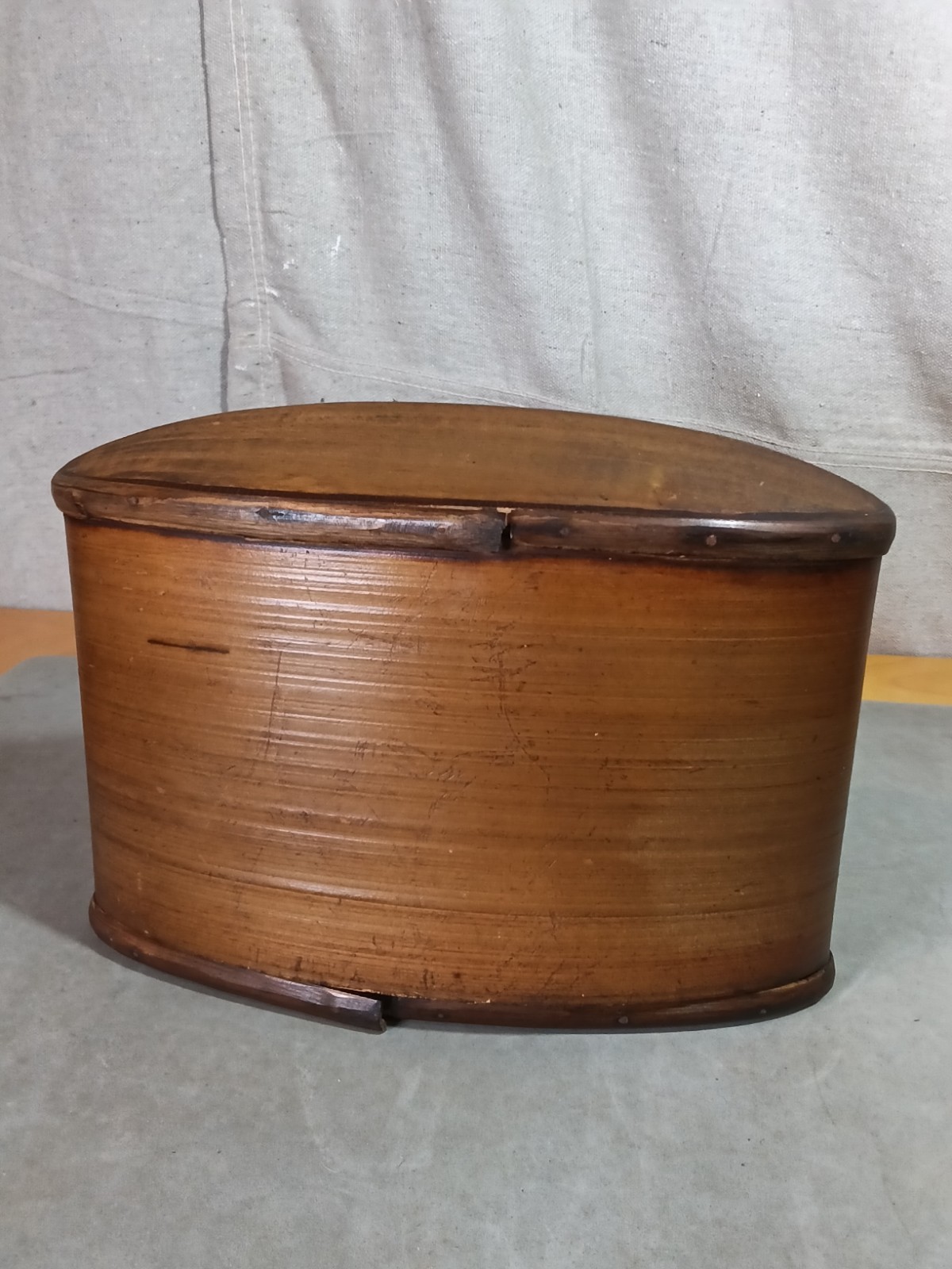 Vintage Thai Akha Hill Tribe Handmade Bamboo And Rattan Tobacco Box Vintage Thai Akha Hill Tribe Handmade Bamboo And Rattan Tobacco Box