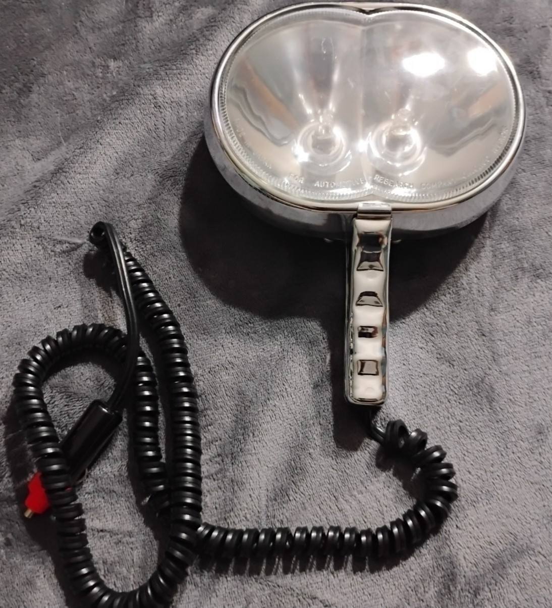 VTG Made In Japan Automotive Research Co. Chicago 12V 2 Bulb Spotlight - Working VTG Made In Japan Automotive Research Co. Chicago 12V 2 Bulb Spotlight - Working