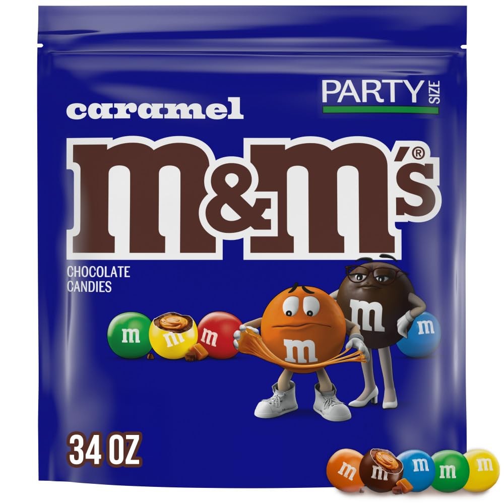 M&M\'S Caramel Milk Chocolate Candy Bulk Pack, Party 2.13 Pound (Pack of 1) M&M\'S Caramel Milk Chocolate Candy Bulk Pack, Party 2.13 Pound (Pack of 1)
