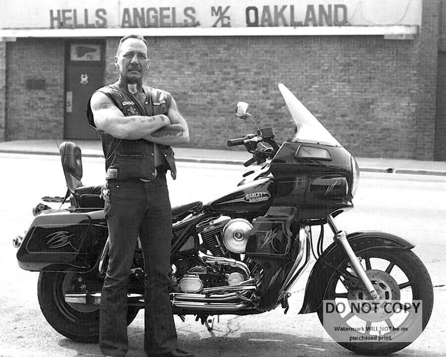 Sonny Barger Hells Angels Oakland Founding Member Photo 8x10 Biker Portrait