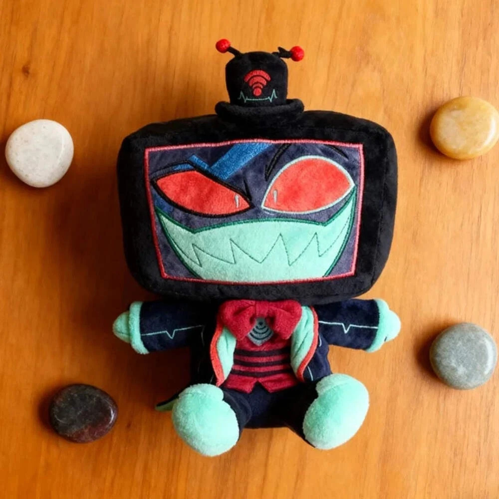 28cm Hazbin Hotel Vox Anime Plush Doll Soft Stuffed Cartoon Collectible Toy 28cm Hazbin Hotel Vox Anime Plush Doll Soft Stuffed Cartoon Collectible Toy