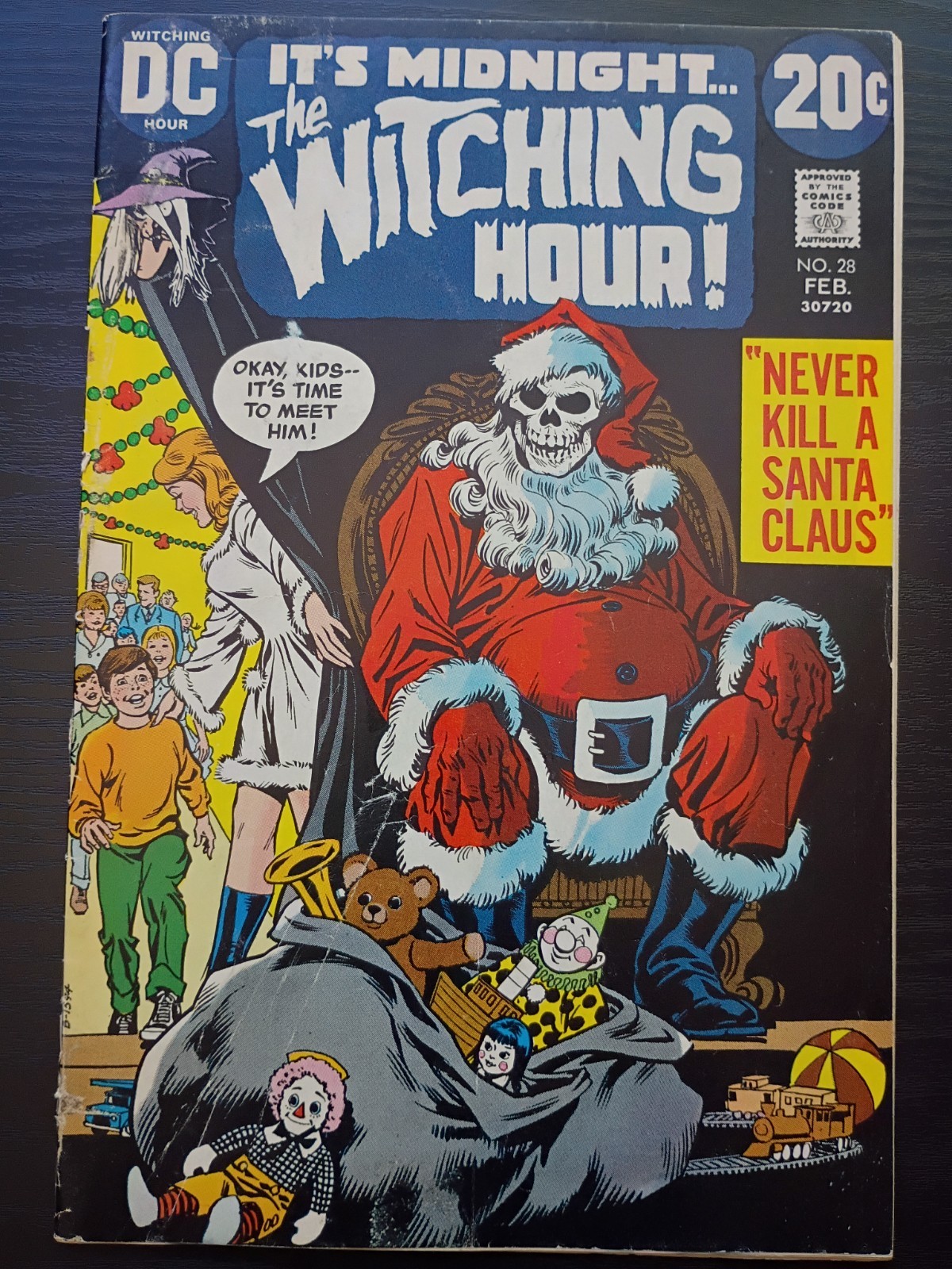 Witching Hour #28 1973 DC ~ Classic Nick Cardy Cover ~ Witching Hour #28 1973 DC ~ Classic Nick Cardy Cover ~