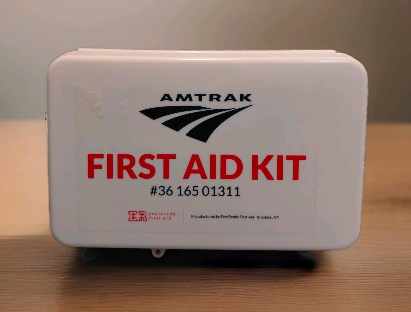 Amtrak #3616501311  First Aid Kit w/Supplies More