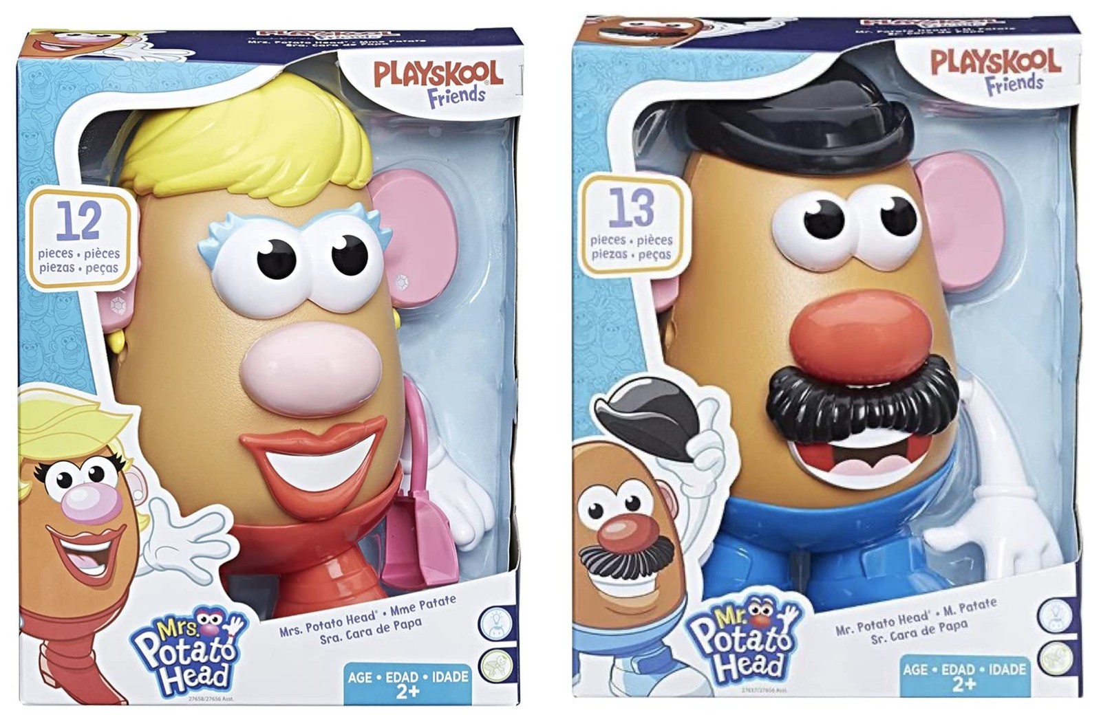 Mr Potato Head Mr & Mrs Potato Head-Set of 2 Mr Potato Head Mr & Mrs Potato Head-Set of 2