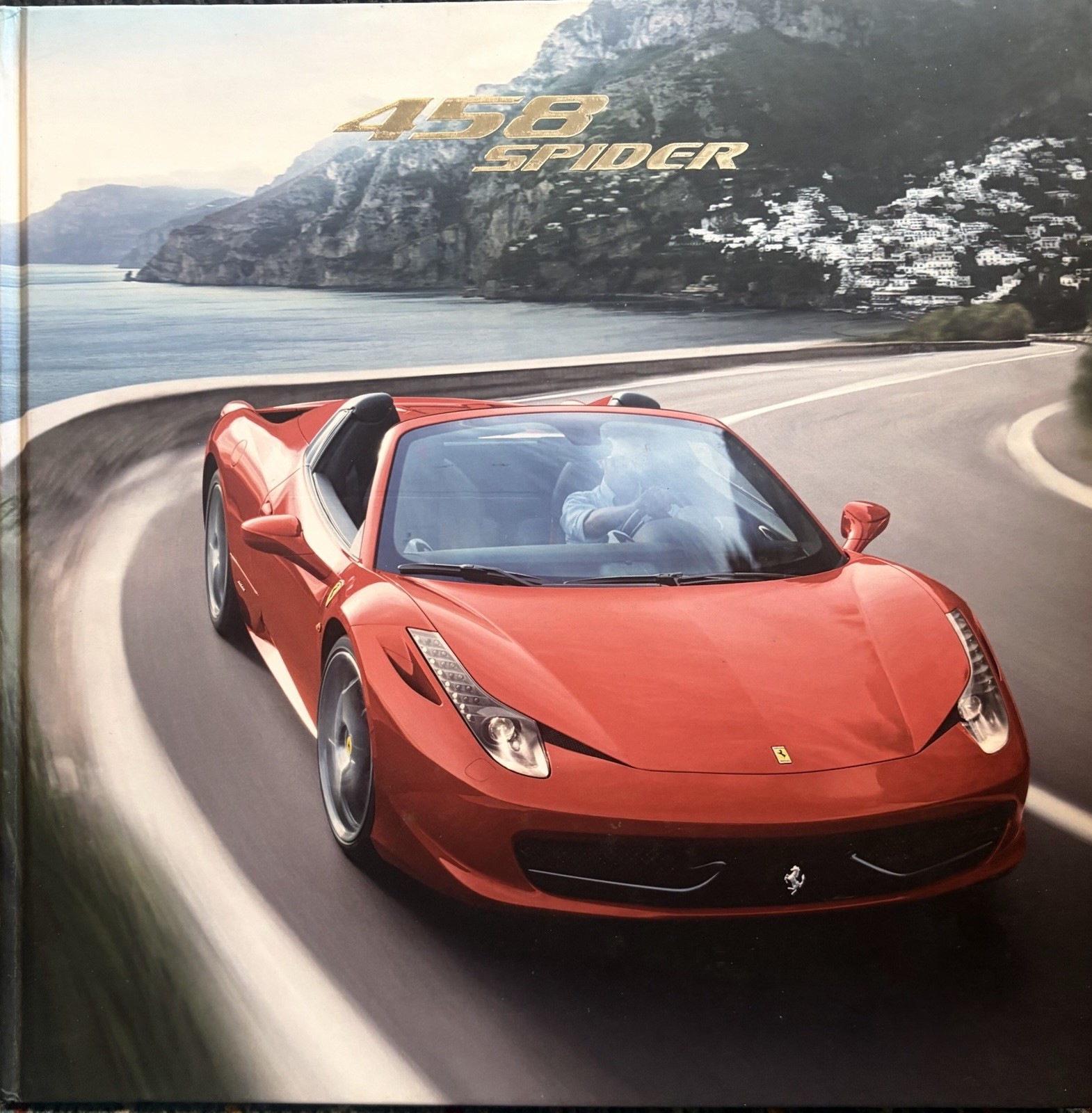Official Ferrari 458 Spider Hardcover Sales Brochure Book Catalog OEM Mint Official Ferrari 458 Spider Hardcover Sales Brochure Book Catalog OEM Mint