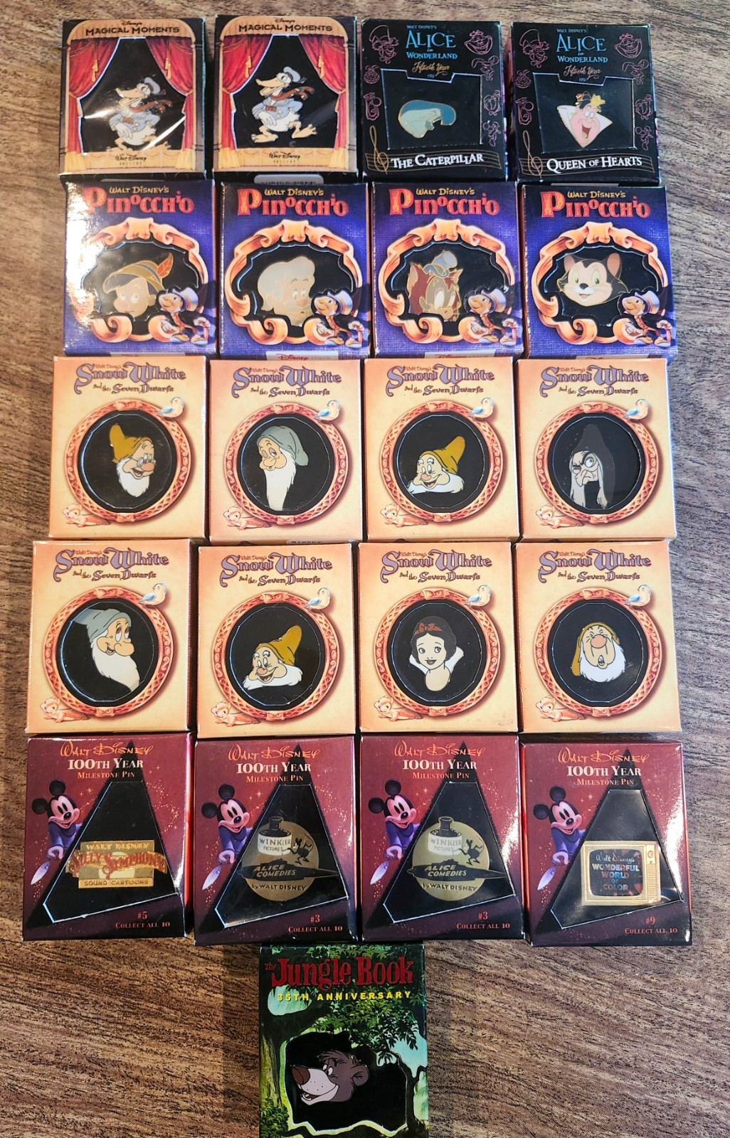 DISNEY PIN TRADING Rare Vintage Disney Catalog LE Exclusive 21 Lot Pin Set DISNEY PIN TRADING Rare Vintage Disney Catalog LE Exclusive 21 Lot Pin Set