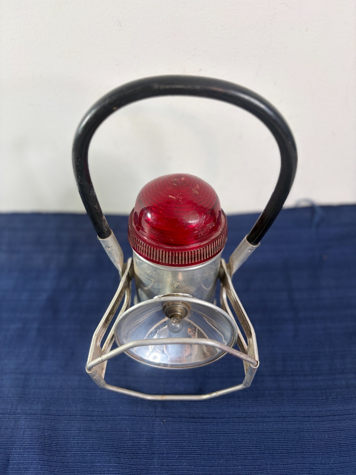 Vtg Handilite Sturgeon Bay Aluminum Railroad Train Lantern Lamp Light
