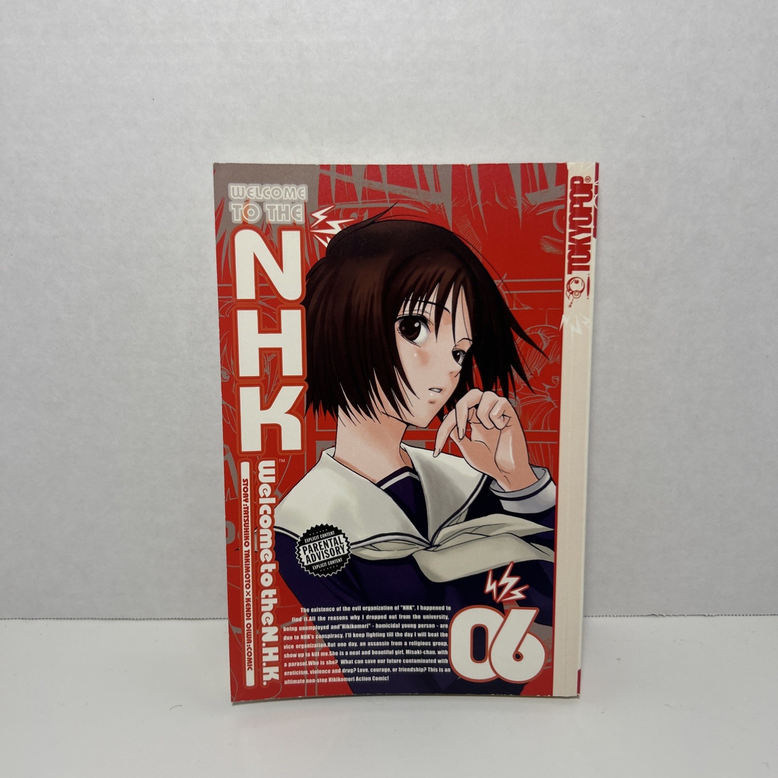 Welcome to the NHK N.H.K. Volume 6 Manga English TokyoPop 1st Print OOP VG