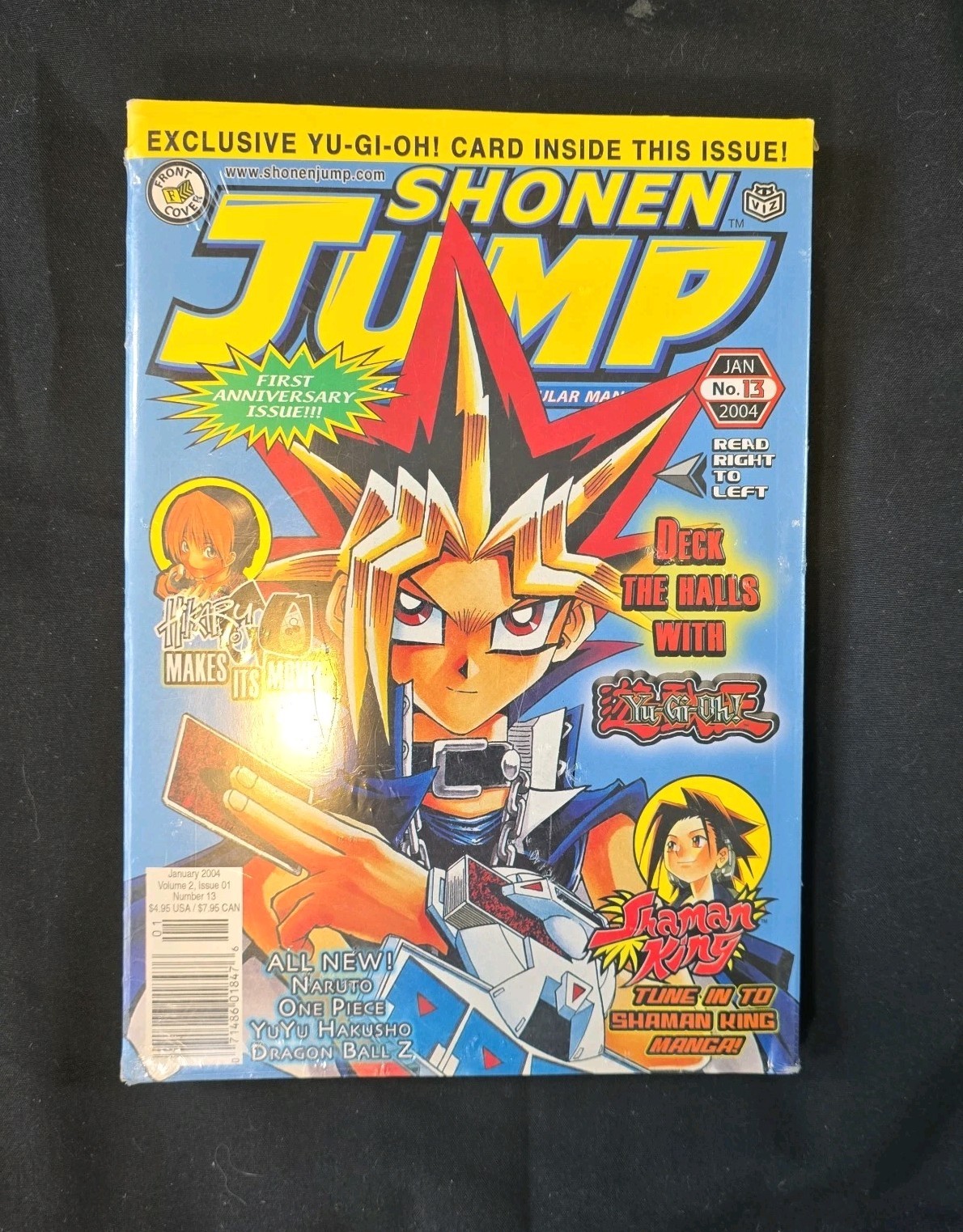 2004 Yu-Gi-Oh Volume 2 issue 1 Shonen Jump Sealed Magazine FACTORY SEALED 2004 Yu-Gi-Oh Volume 2 issue 1 Shonen Jump Sealed Magazine FACTORY SEALED