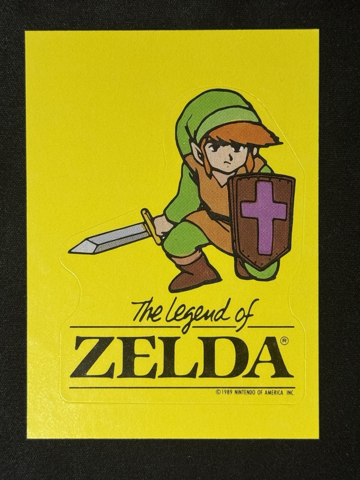 1989 Topps Nintendo Stickers 5 Legend Of Zelda Link