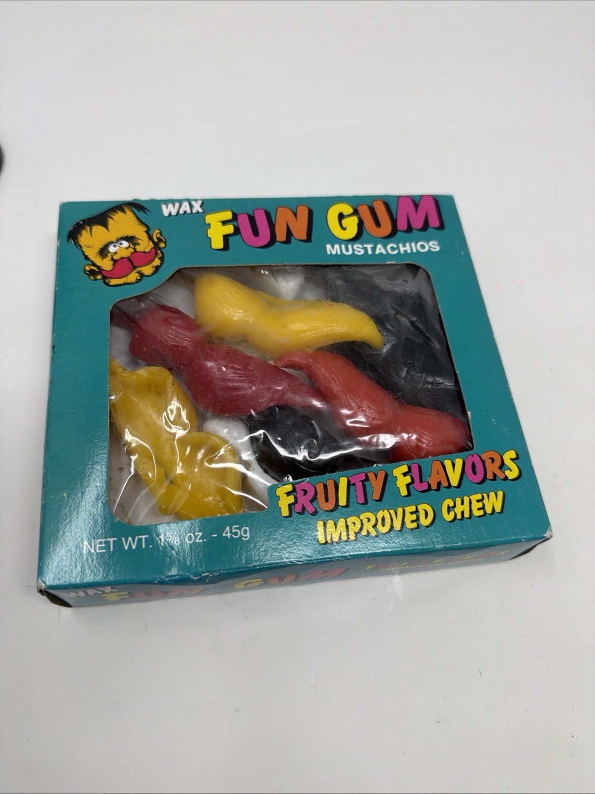 Vintage Wax Fun Gum Mask Stash Glenn Candies