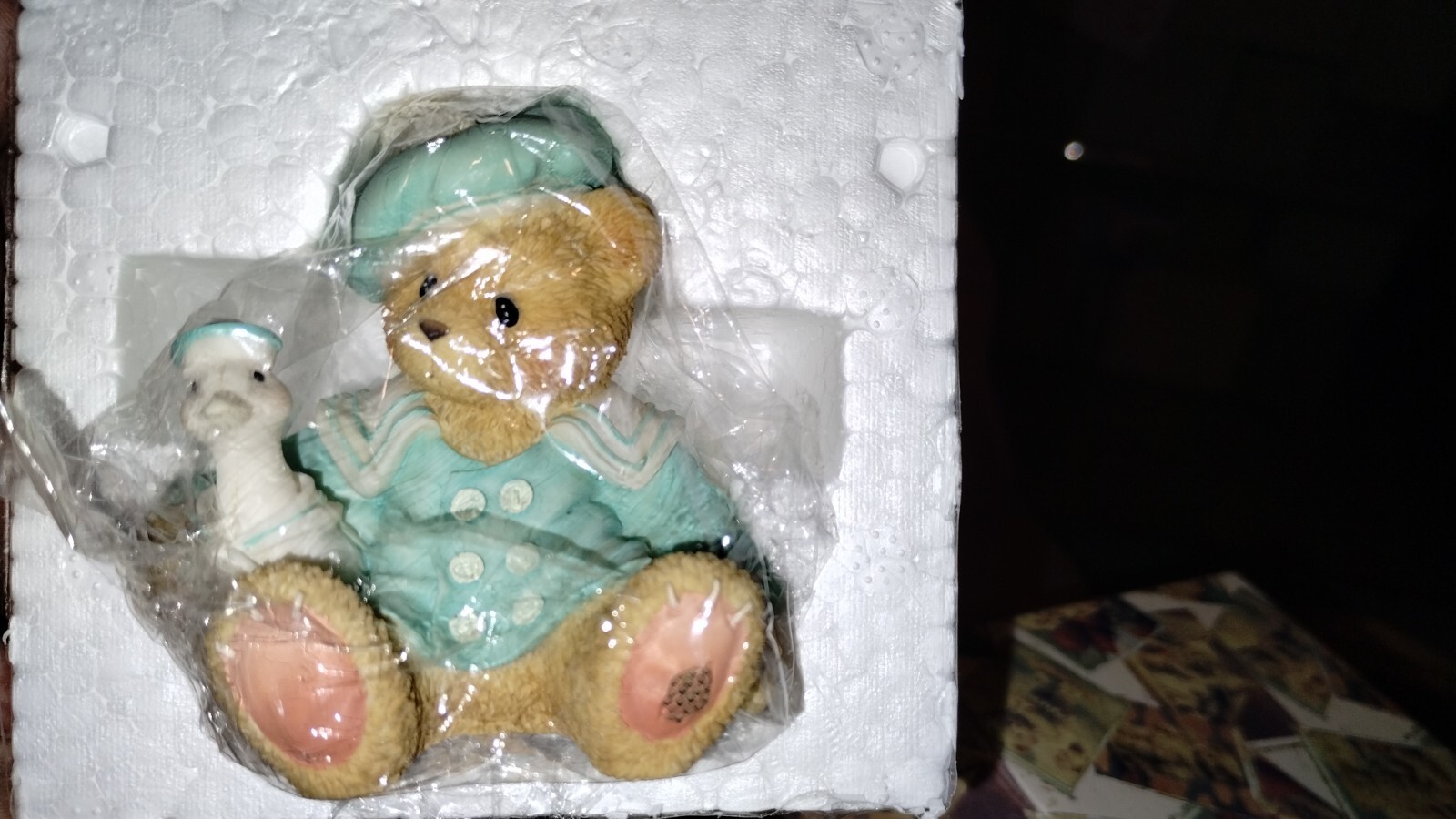 Cherished Teddies COLE  We\'ve Got A Lot to be Thankful for  1998 #746714 MIB