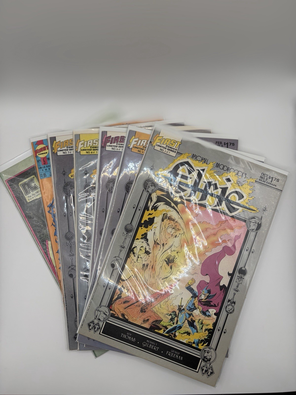 MICHAEL MOORCOCK'S ELRIC OF MELNIBONE Lot of 7 First/PC COMICS 1983 1985 VF/NM MICHAEL MOORCOCK'S ELRIC OF MELNIBONE Lot of 7 First/PC COMICS 1983 1985 VF/NM