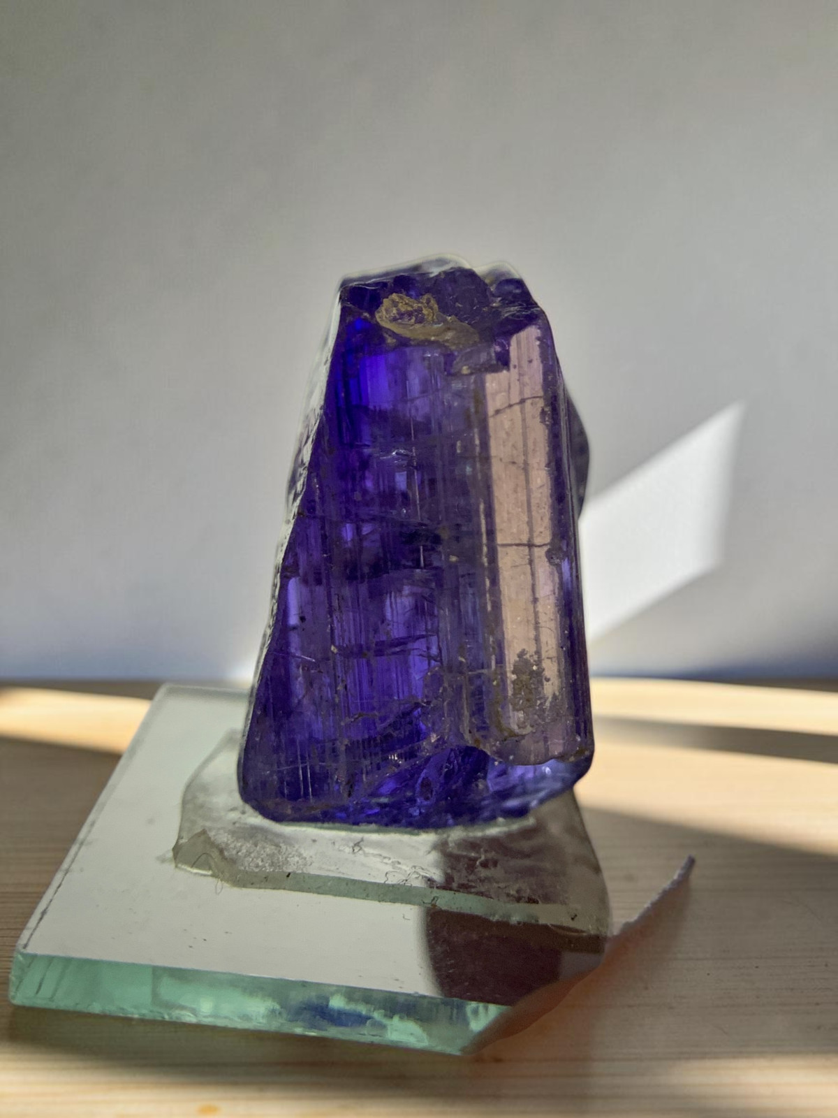 AAA Natural Tanzanite Crystal Blue Raw Zoisite Collector’s Choice 42 Carats