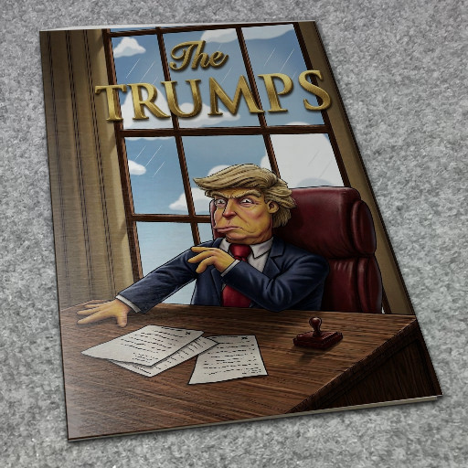 REMASTERED SILVER Metal Donald Trump TRADE THE TRUMPS SIMPSONS PARODY COMIC REMASTERED SILVER Metal Donald Trump TRADE THE TRUMPS SIMPSONS PARODY COMIC