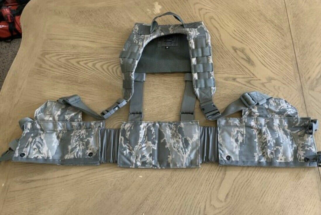 USGI GCS GEN3 Hgear ABU Tactical Fighting Load Carrier Rifleman Harness Large USGI GCS GEN3 Hgear ABU Tactical Fighting Load Carrier Rifleman Harness Large