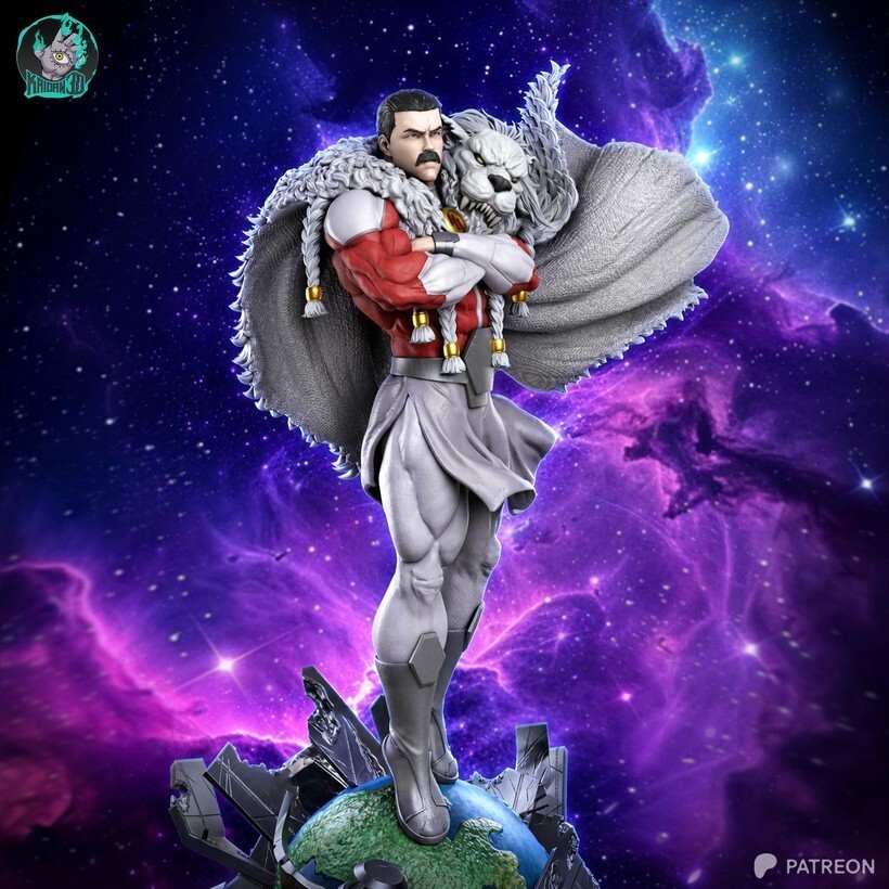1:8 Thragg Invincible Fan Art UNPAINTED High Quality Garage Kit
